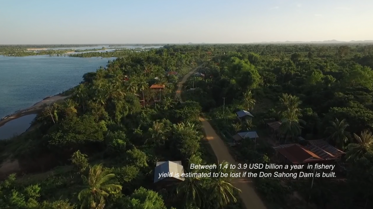 Impacts of the Don Sahong Dam by World Wildlife Fund Cambodia