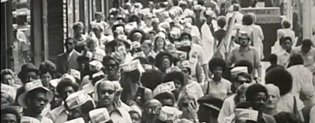 A large group of union members 1199c 