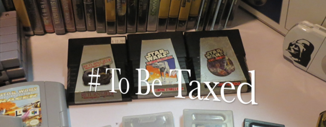 Video games and the title # To Be Taxed