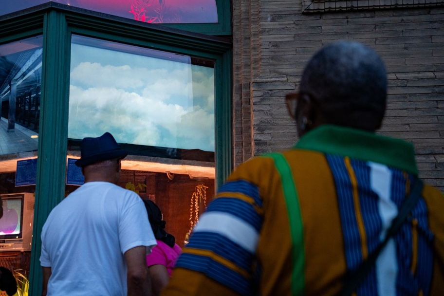 it be your own people video installation | Photo by Cam Duncan