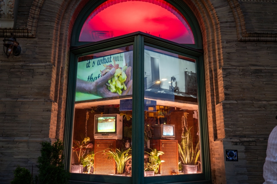 it be your own people video installation | Photo by Cam Duncan