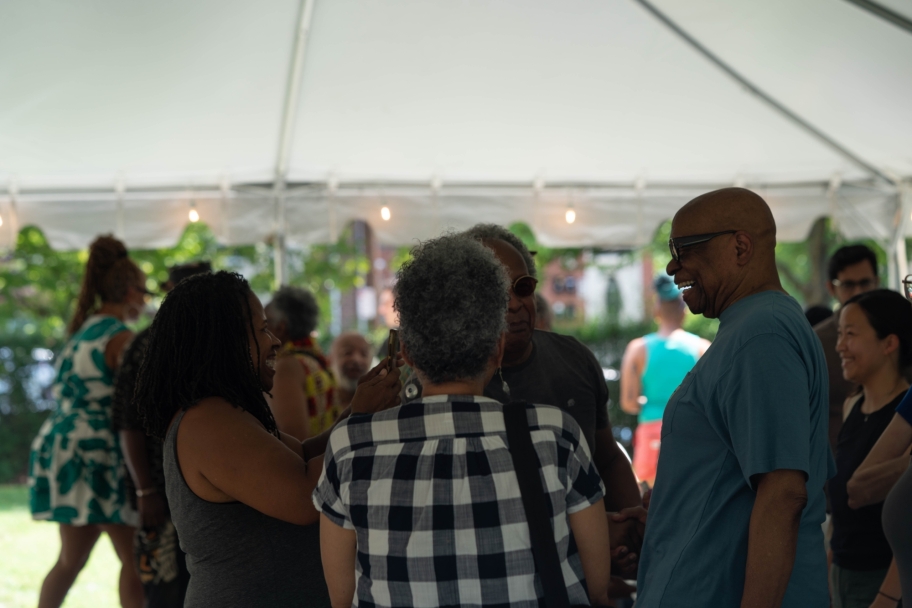 guests speaking