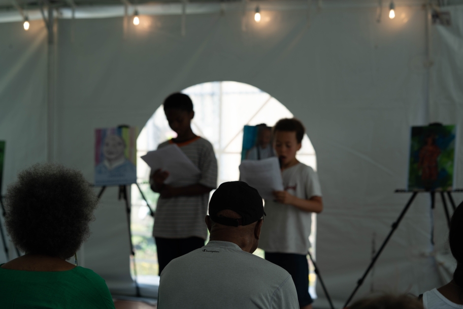jubilee school students speaking