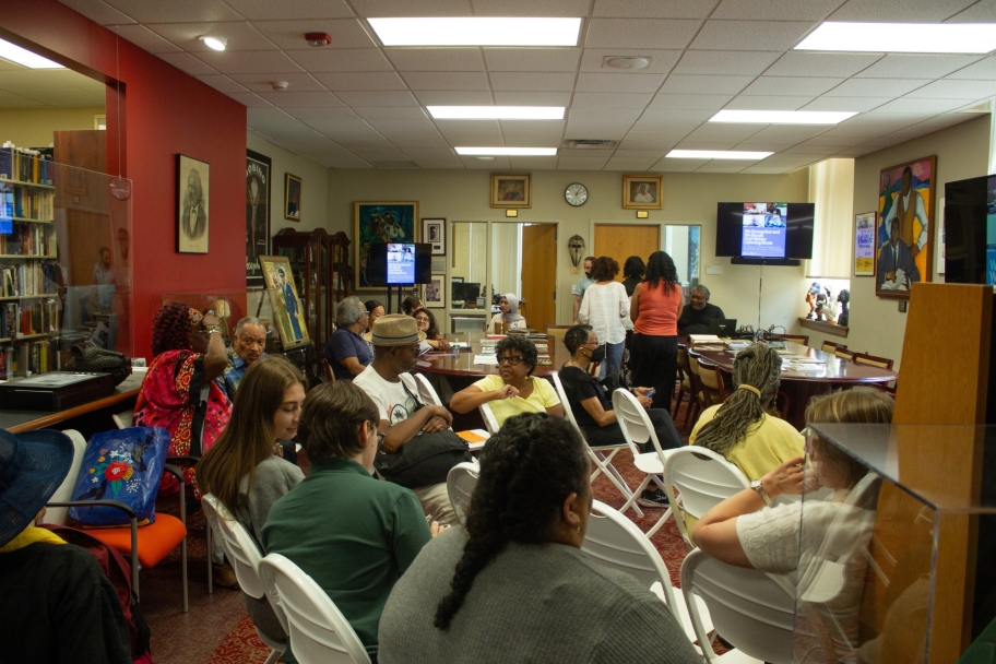 full view of guests at We Remember, We Recall