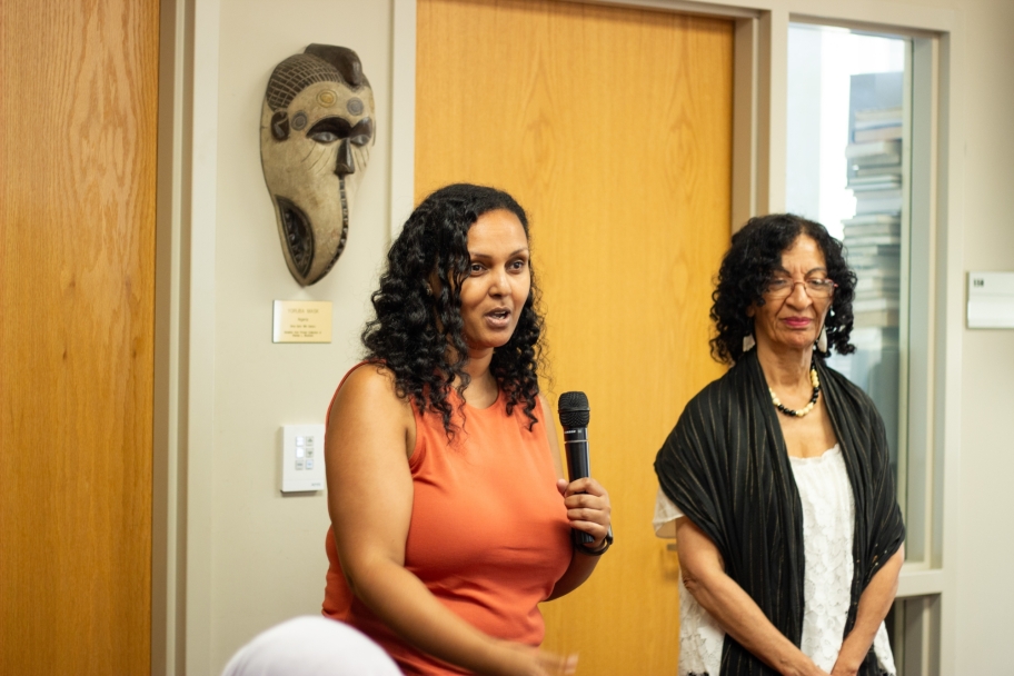 Serkaddis Alemayehu and Dr. Diane D Turner