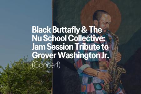 grover washington jr mural