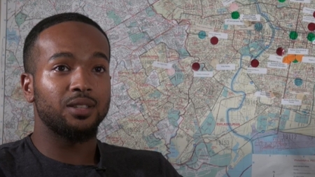 Interview and map