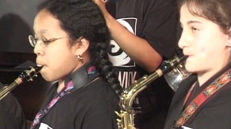 Saxaphone players