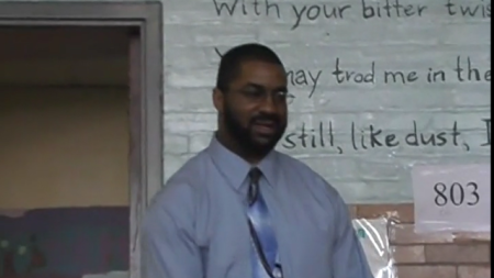 teacher in classroom