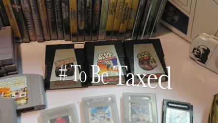 Video games and the title # To Be Taxed