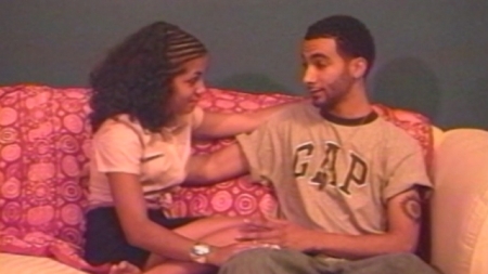 Teens on couch